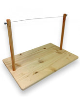 Tagliere appendi salumi in legno di abete L38xP25xH27