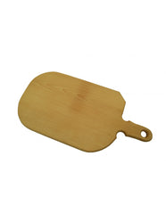 Tagliere per pinsa romana in legno con Impugnatura L48xP24cm