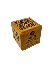 Il Cubotto con numerazione, qr code menù e logo L6 x P6 x H6 cm