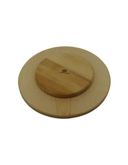 Tagliere Girevole in Legno di faggio massello Ø33 cm