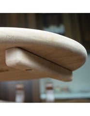 Tagliere in Legno di faggio massello per Pizza - Diametro 27cm