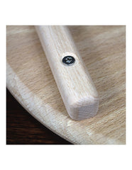 Tagliere in Legno di faggio massello per Pizza - Diametro 27cm