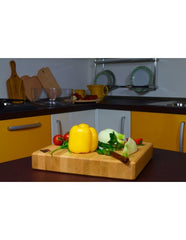 Tagliere Mini ceppo in legno di faggio massello