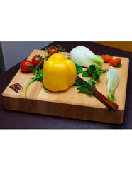 Tagliere Mini ceppo in legno di faggio massello