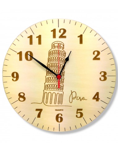 Orologio in legno Torre di Pisa