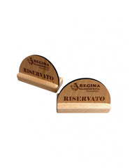 Segnaposto Riservato con logo