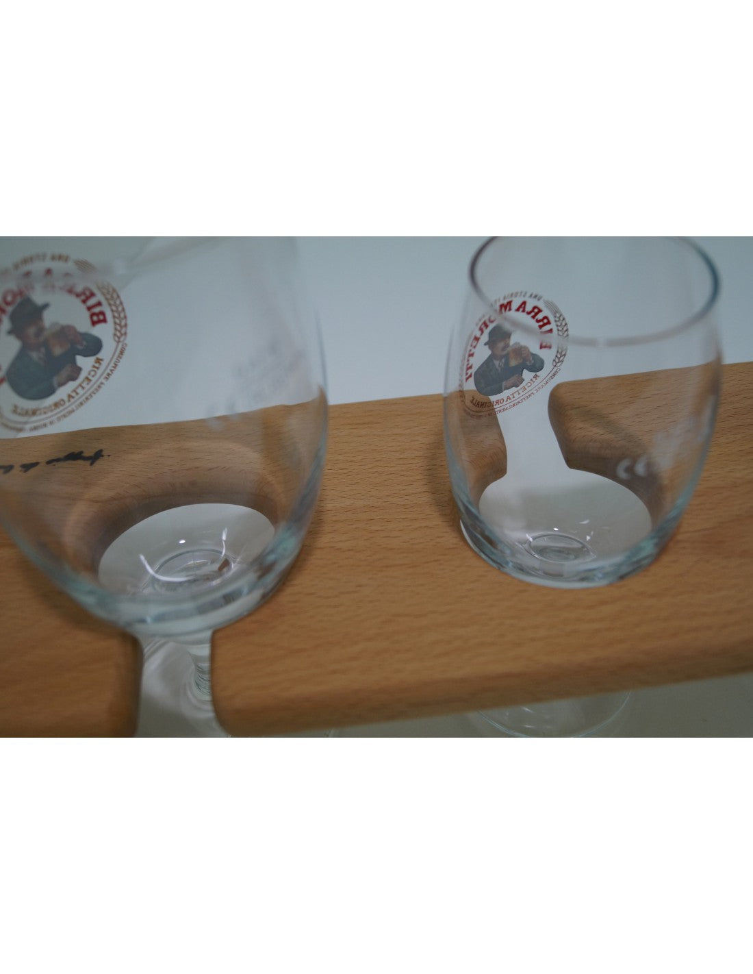 Spadino porta birra linea Cross L50xP9 cm 4 Bicchieri