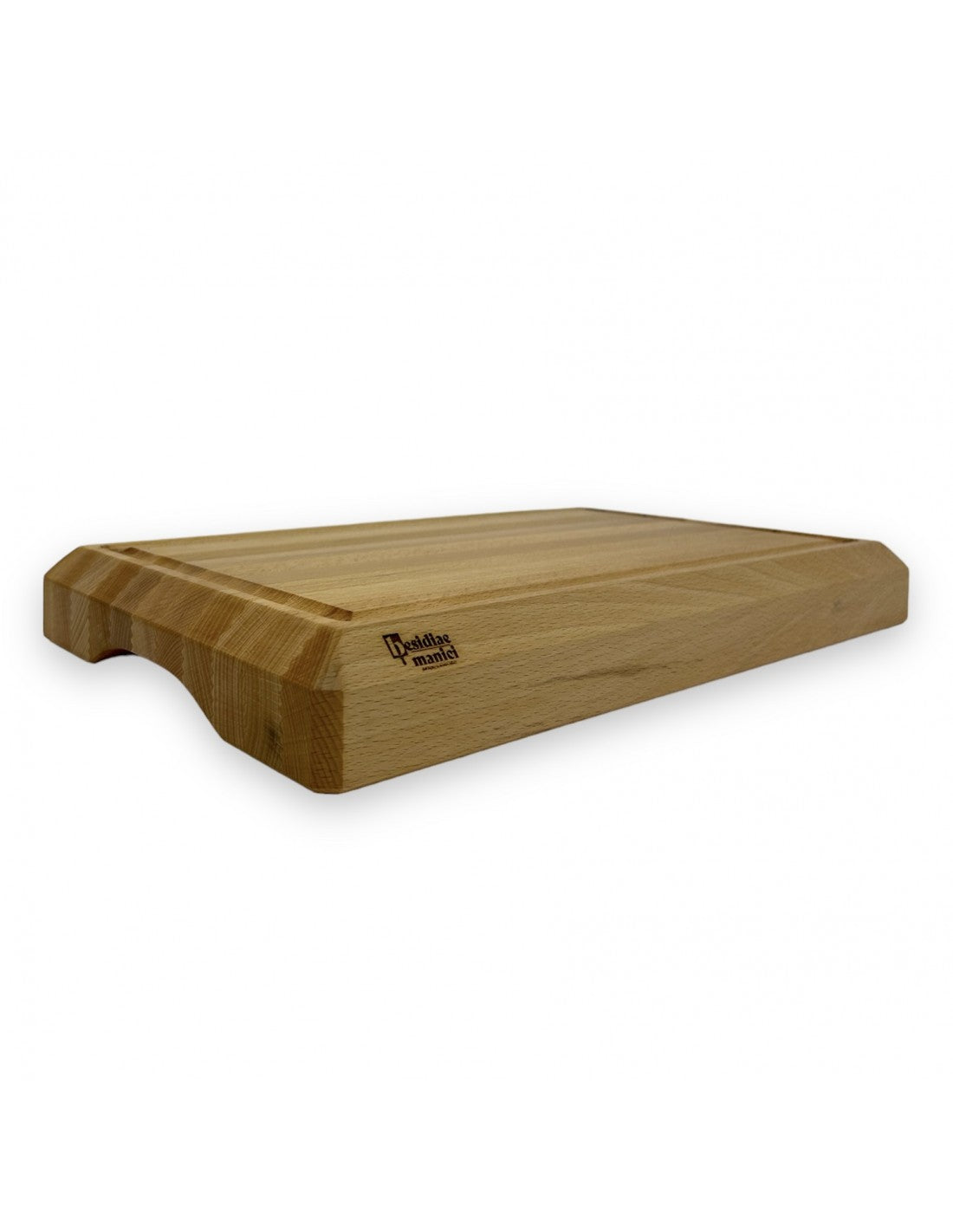 Tagliere ceppo in legno di faggio massello (32x27xh5) cm