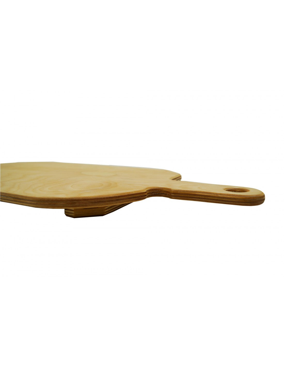 Tagliere per pinsa romana in legno con Impugnatura L48xP24cm