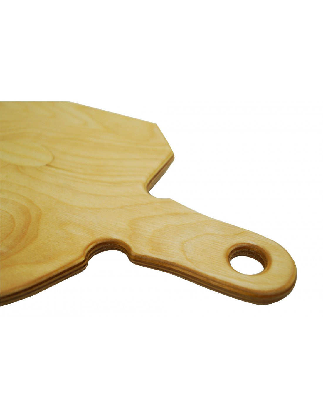 Tagliere per pinsa romana in legno con Impugnatura L48xP24cm