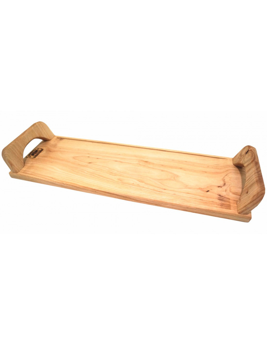 Vassoio da portata in legno di faggio massello L55xP16cm